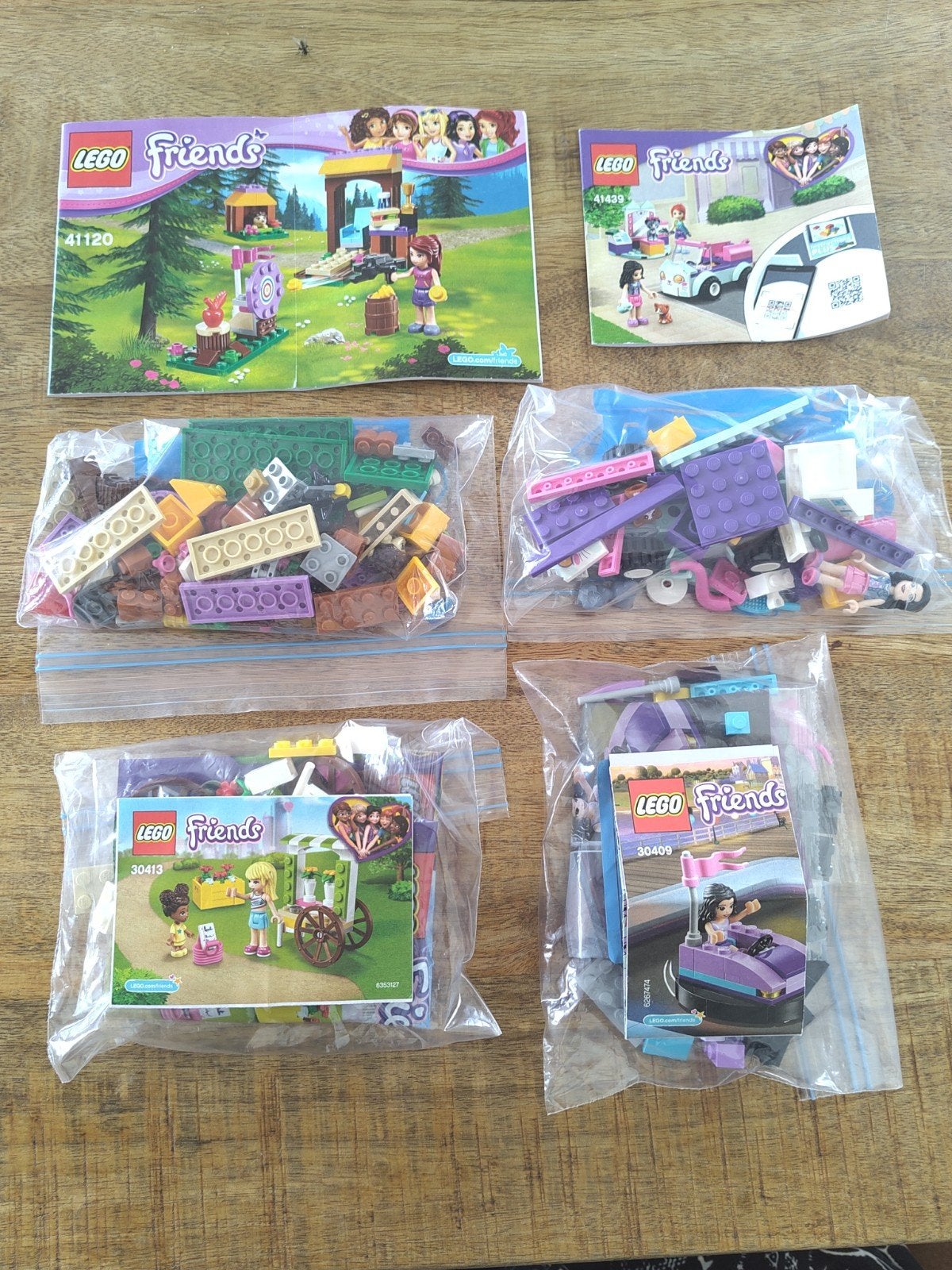 LEGO Friends sets (41439, 41120, 30413, 30409), Ophalen of Verzenden, Zo goed als nieuw