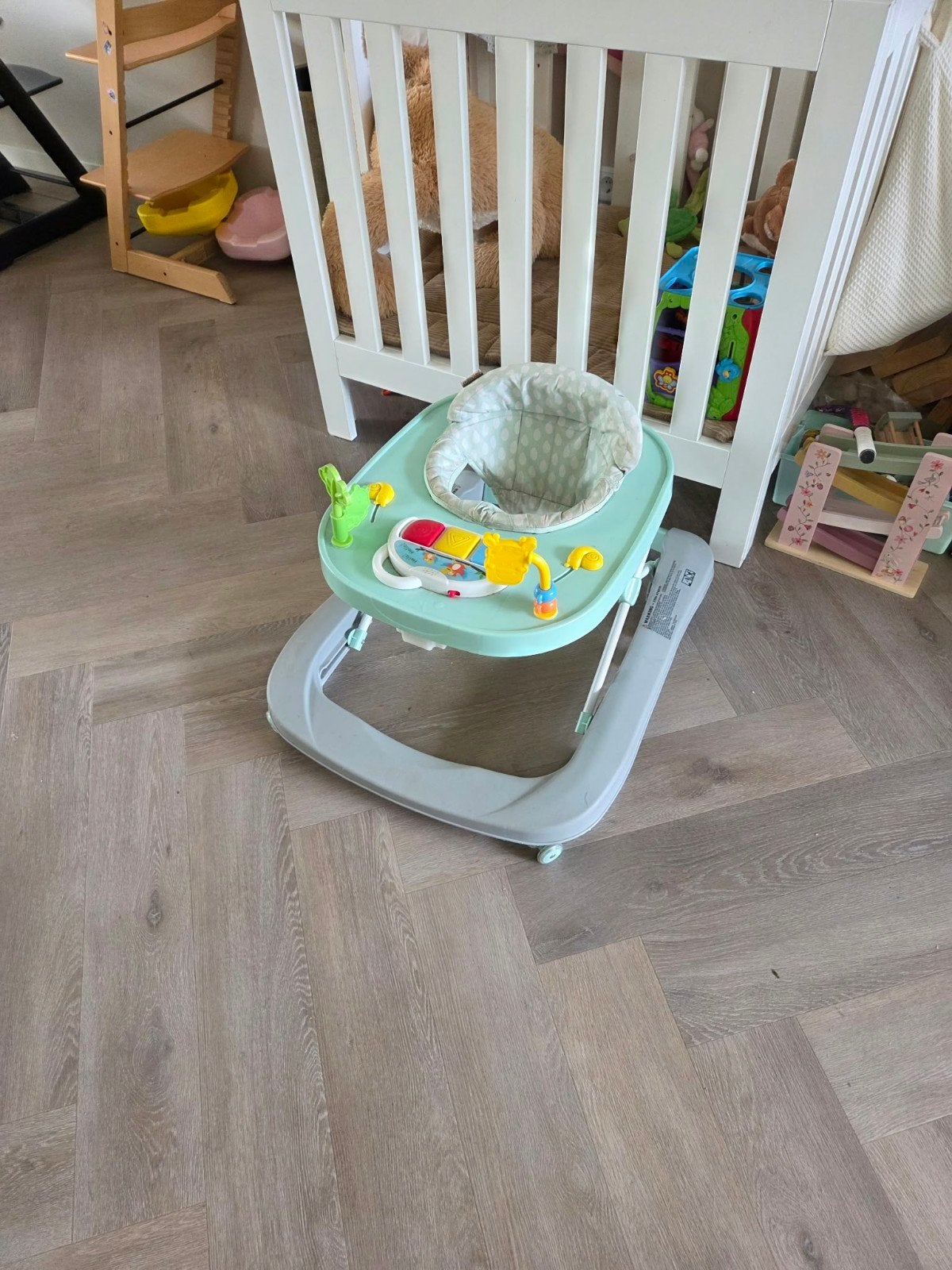 Baby loopstoel met speelpaneel, Ophalen, Gebruikt, Jongen of Meisje