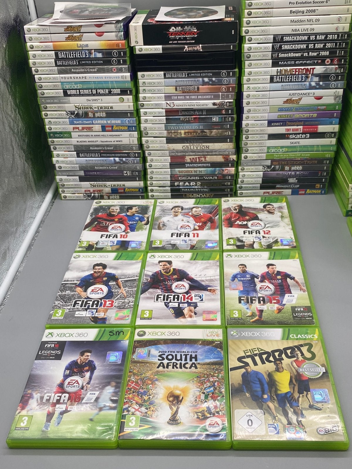 Xbox 360 Bundel - FIFA 10 - 16 FIFA Street 3 & World Cup, Spelcomputers en Games, Games | Xbox 360, Info@eagames.com, Eén computer
