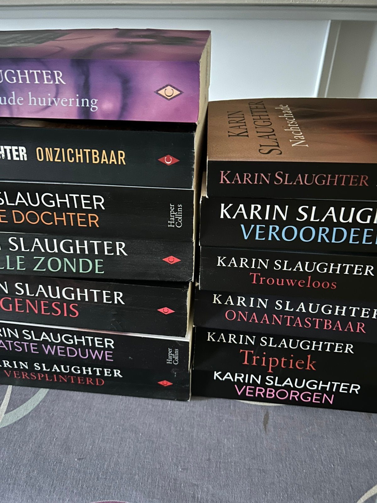 Karin Slaughter boekenpakket - 13 thrillers, Ophalen, Gelezen, Nederland