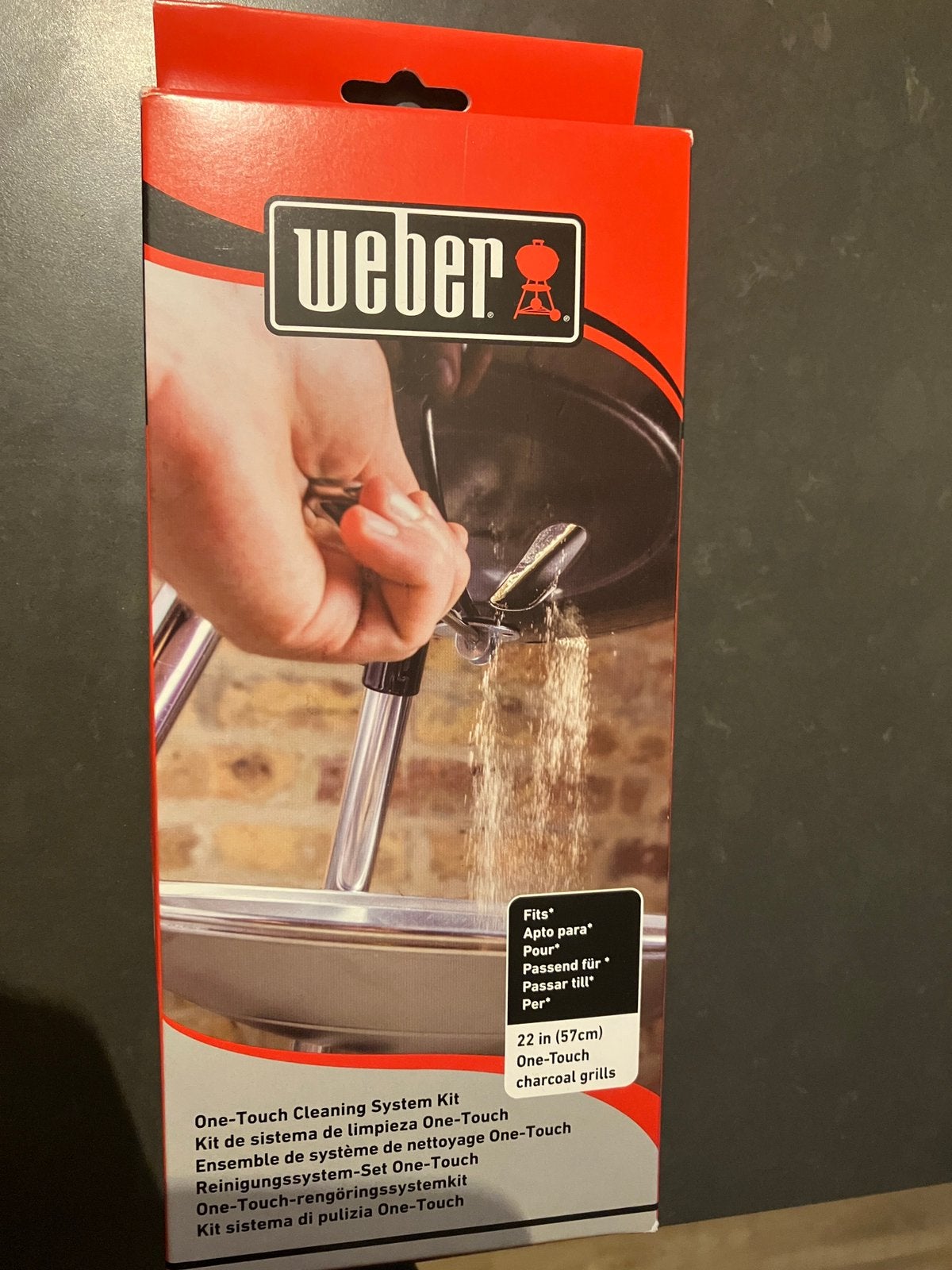 NIEUW Weber one touch cleaning system kit diameter 57 cm, Tuin en Terras, Ophalen, Nieuw