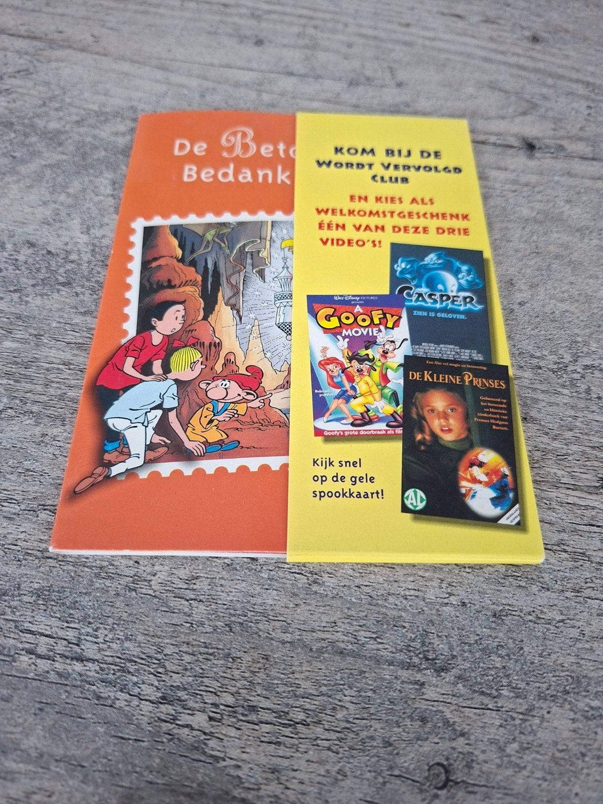Suske en wiske De betoverende bedankt kaarten, Ophalen, Suske en Wiske, Zo goed als nieuw, Plaatje, Poster of Sticker