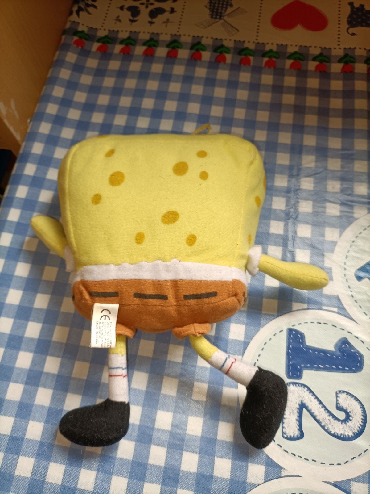 SpongeBob Squarepants knuffel 23 cm groot, Ophalen of Verzenden, Gebruikt