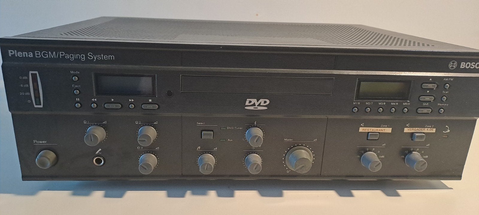 Bosch Plena BGM/Paging System met DVD-speler, Ophalen of Verzenden, Gebruikt, Audio