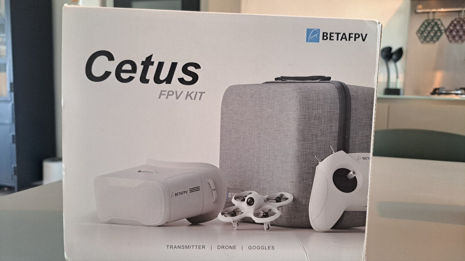 BETAFPV Cetus FPV Kit - Complete Drone Set met Goggles, Basiskwaliteit, Minder dan 100 meter, Ophalen of Verzenden, First person view (FPV)