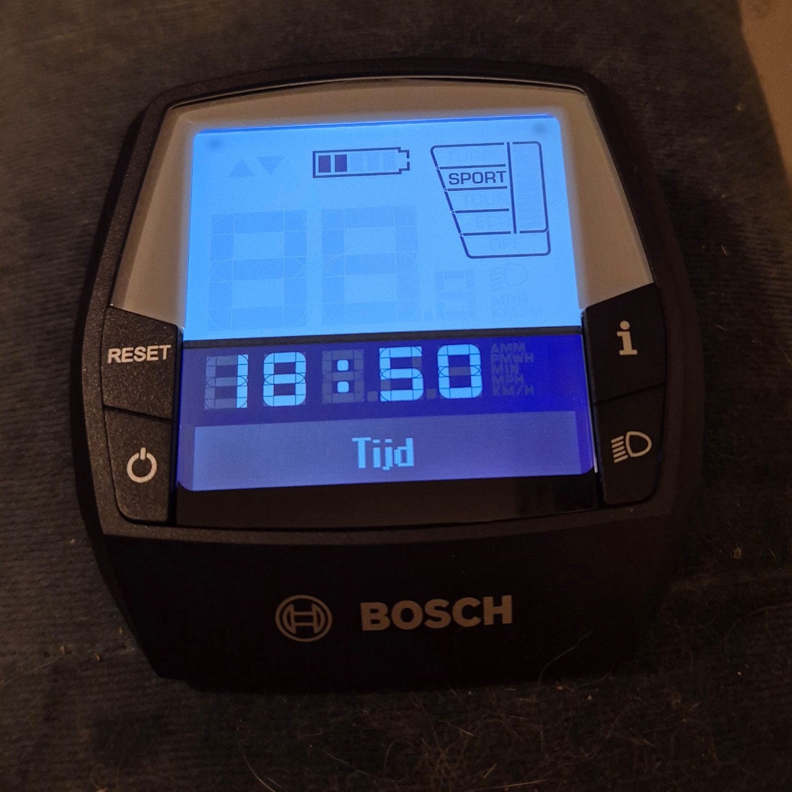 Bosch Intuvia display voor e-bikes, Ophalen