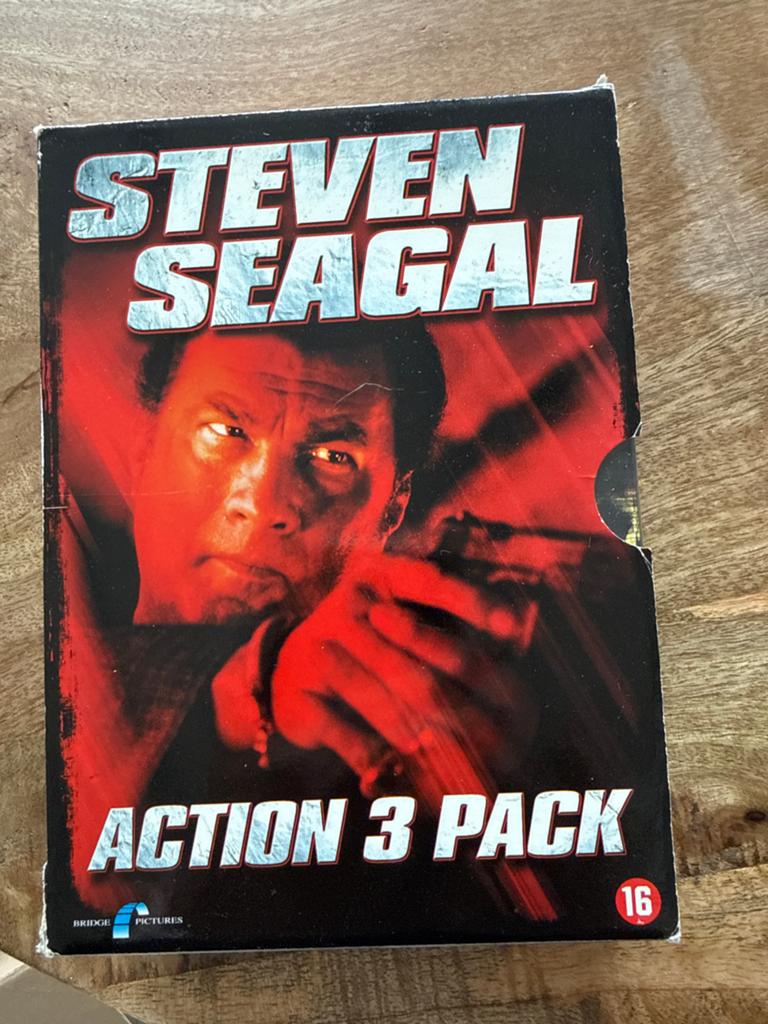Steven Seagal Action 3 Pack DVD Boxset, Cd's en Dvd's, Dvd's | Actie, Vanaf 16 jaar, Ophalen of Verzenden, Gebruikt, Actie