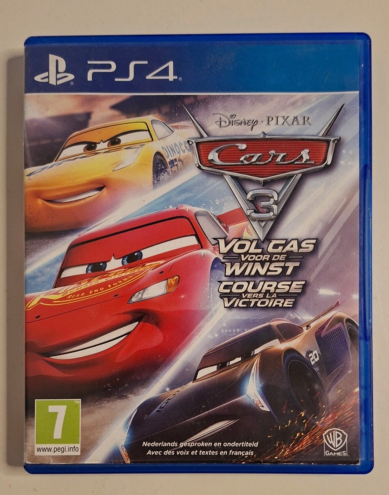 Disney Pixar Cars 3: Vol Gas voor de Winst - PS4, Ophalen of Verzenden, Zo goed als nieuw