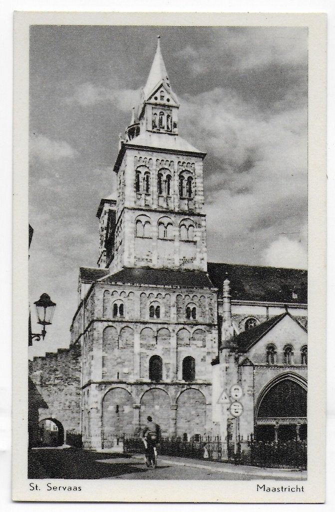 Maastricht St Servaas Oude Ongelopen Ansichtkaart ( B5538 ), Ophalen of Verzenden, 1960 tot 1980, Ongelopen, Zuid-Holland