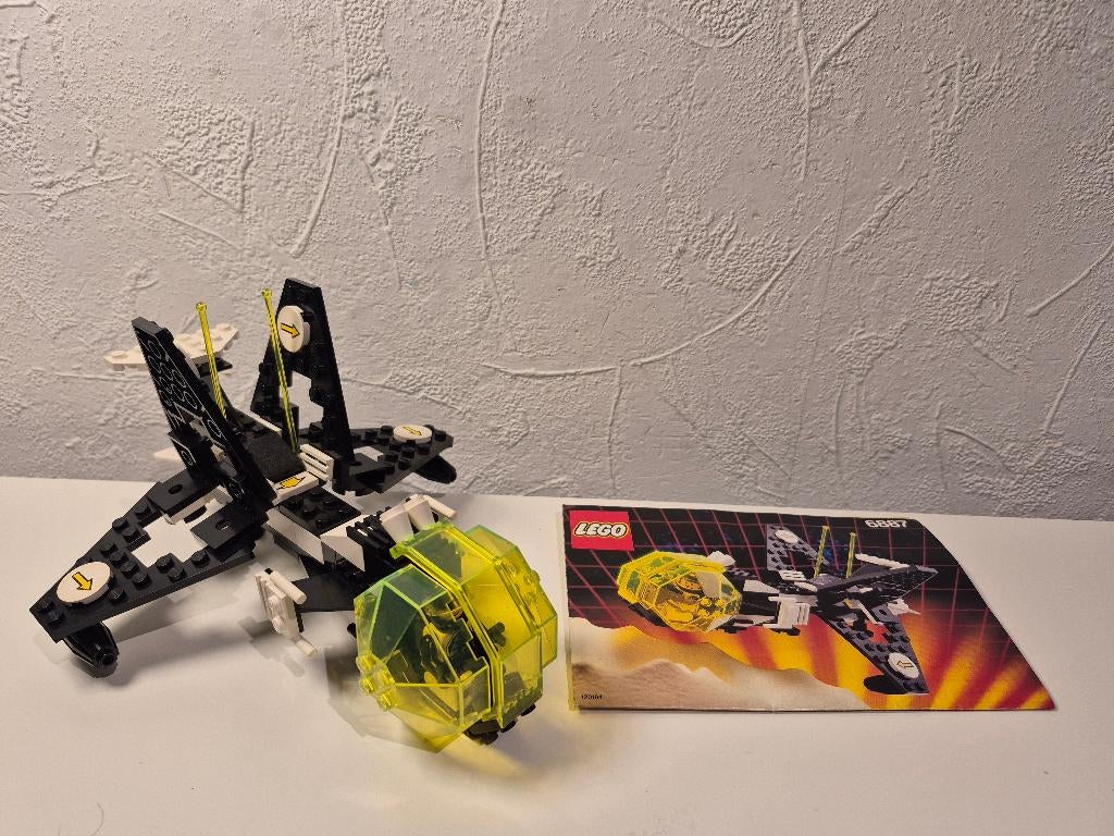 Lego Space Blacktron 6887 Allied Avenger, Kinderen en Baby's, Speelgoed | Duplo en Lego, Gebruikt, Lego, Ophalen of Verzenden