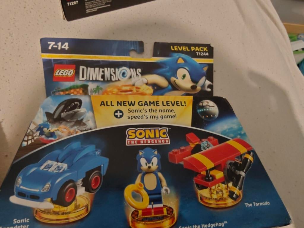 Lego Dimensions Sonic The Hedgehog Level Pack 71244, Overige thema's, Lego, Nieuw, Ophalen of Verzenden