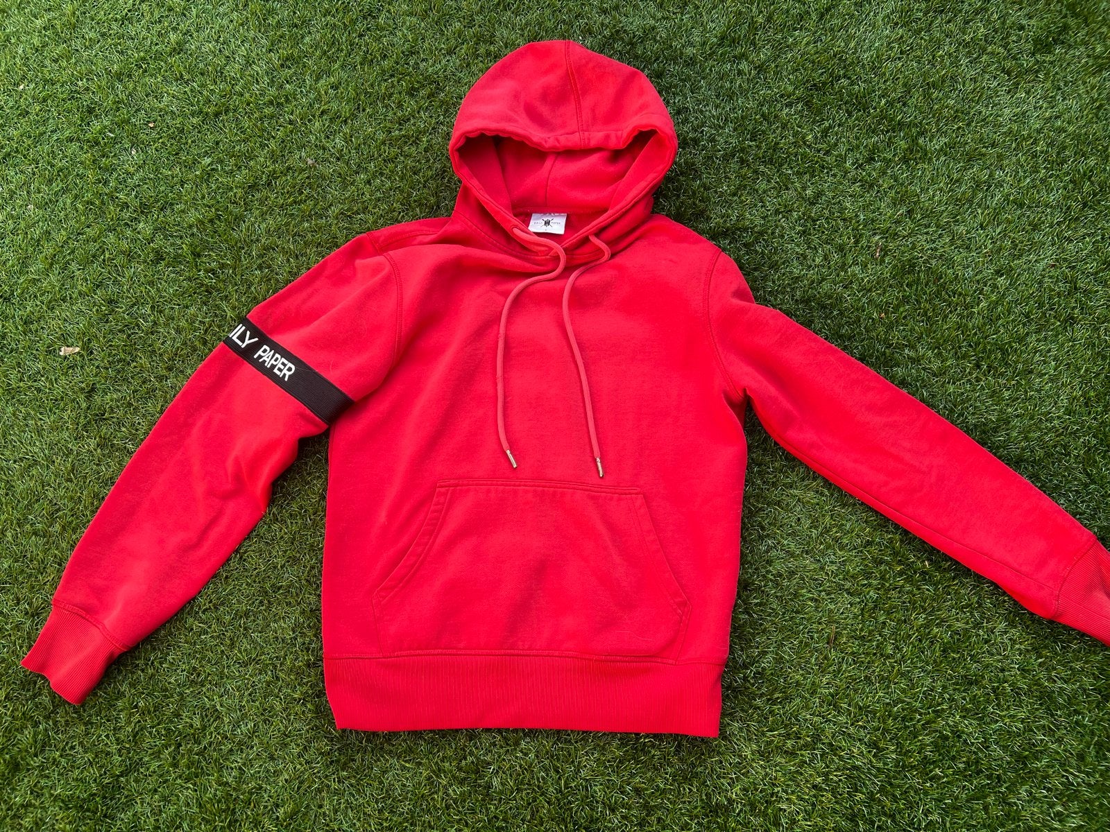 Daily Paper sweater rood - Maat S, Kleding | Dames, Truien en Vesten, Ophalen of Verzenden, Gedragen, Maat 36 (S), Rood