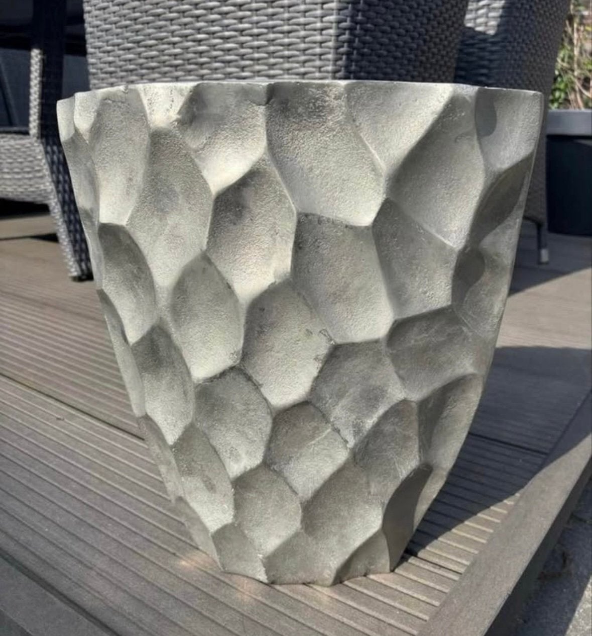Richmond bloempot/vaas, Tuin en Terras, Ophalen, Zo goed als nieuw, Rond, Tuin