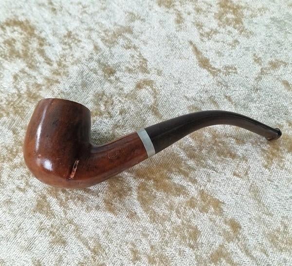 Vintage Raffaello briar pijp – Italiaans design, Ophalen of Verzenden, Zo goed als nieuw, (Water)pijp