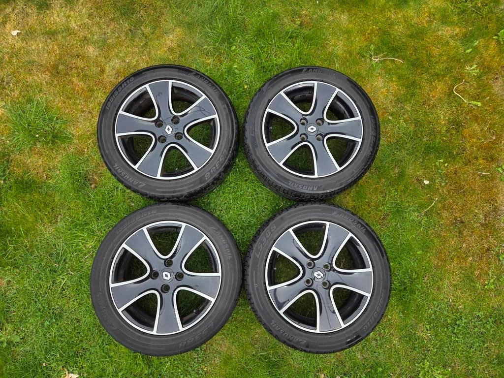 Velgen Renault Clio 4 zwart, Auto-onderdelen, Banden en Velgen, Gebruikt, 16 inch, Banden en Velgen, Ophalen of Verzenden