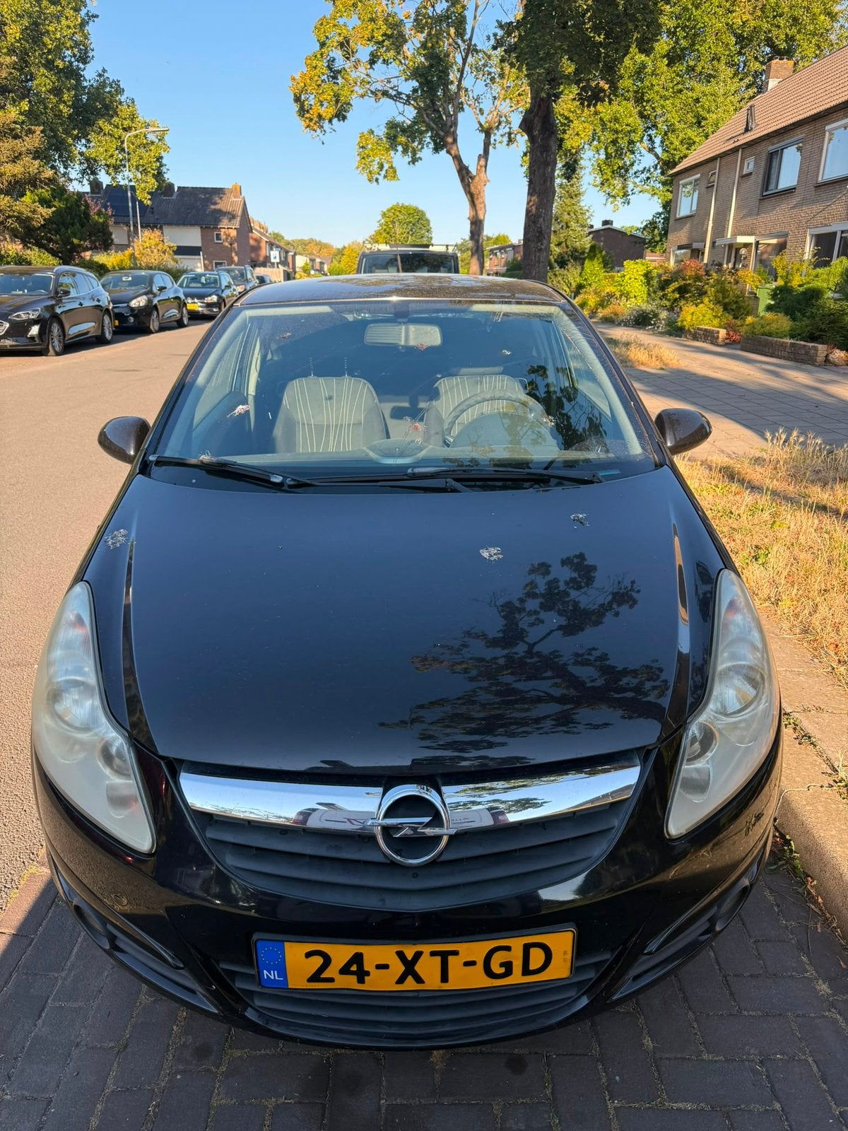 Opel Corsa 2007 Zwart, Auto's, Opel, Zwart, 1364 cc, Particulier, Corsa