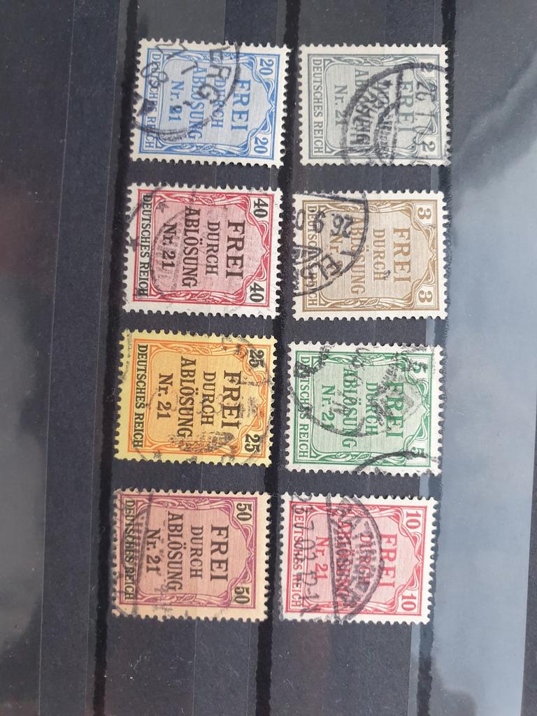 Duitsland Reich oude verzameling postzegels, Ophalen of Verzenden, Duitse Keizerrijk