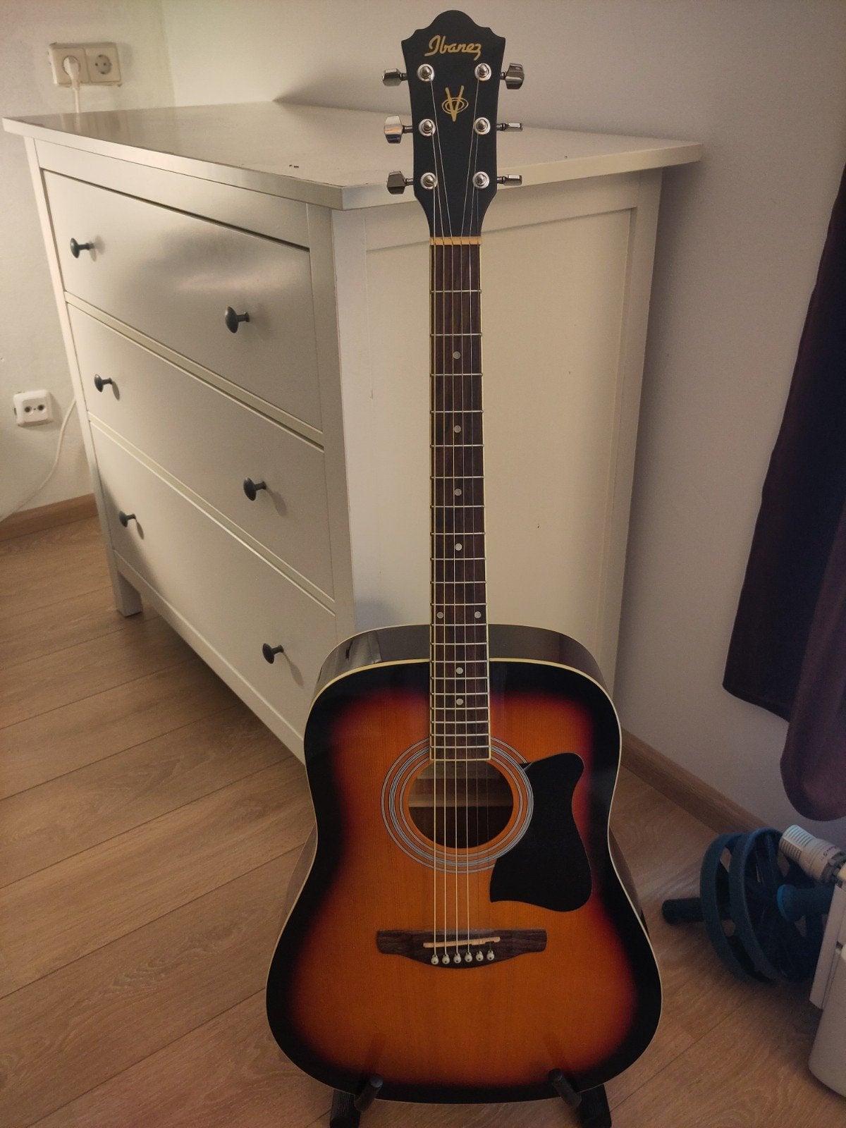 Ibanez V50NJP-VS Jam Pack gitaar, Muziek en Instrumenten, Ophalen, Zo goed als nieuw, Western- of Steelstringgitaar