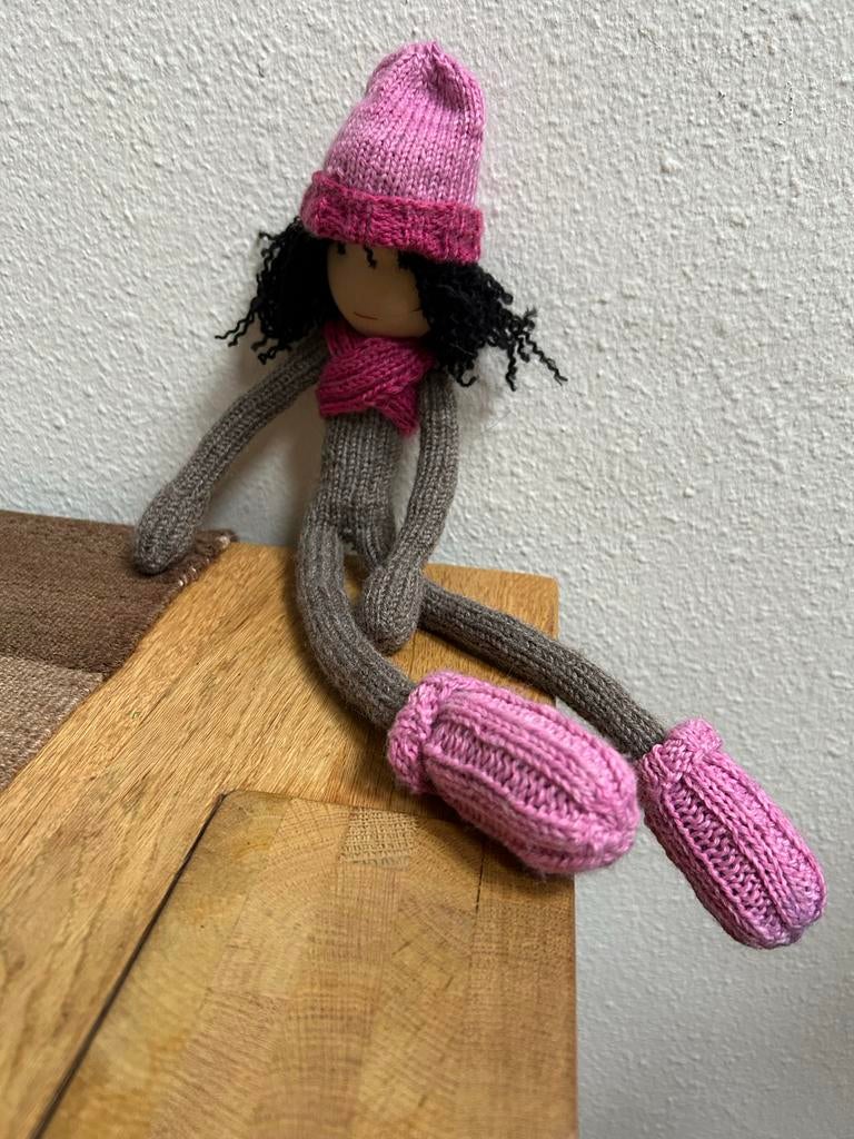 Handgemaakte Lappenpoppen Waldorf Zonnekind Stijl, Kinderen en Baby's, Ophalen of Verzenden, Nieuw, Babypop