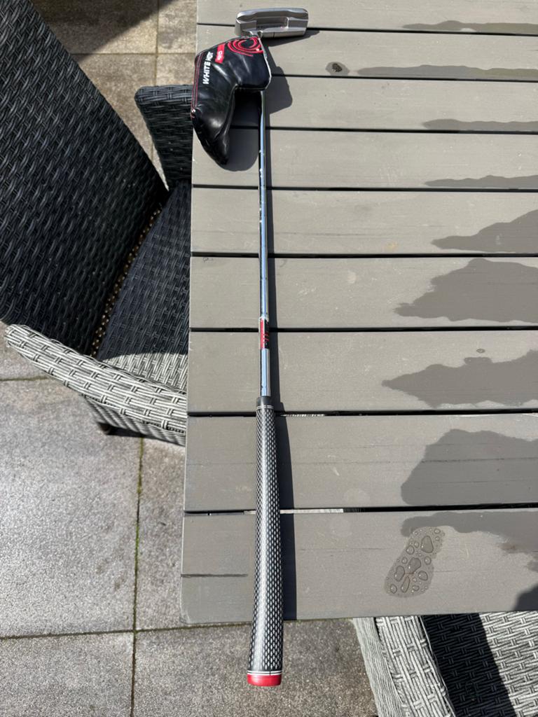 Odyssey White Hot Linkshandige Putter, Sport en Fitness, Golf, Gebruikt, Club, Overige merken, Ophalen of Verzenden