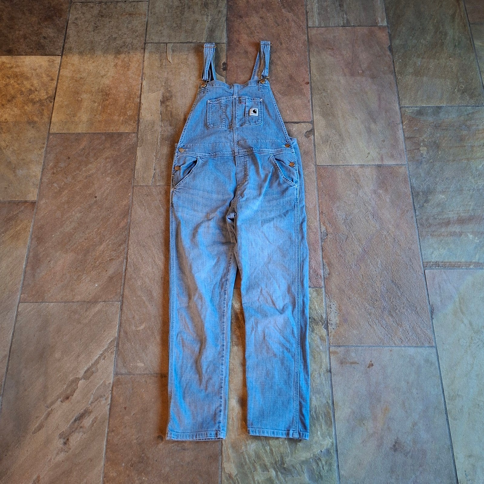 Blauwe tuinbroek Bib Overall - Carhartt - Maat M, Maat 38/40 (M), Blauw, Nieuw, Ophalen of Verzenden