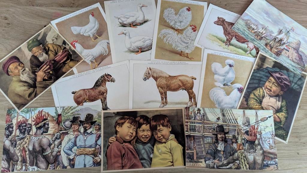 Vintage kaarten junk journal, Hobby en Vrije tijd, Scrapbooking, Ophalen of Verzenden, Gebruikt