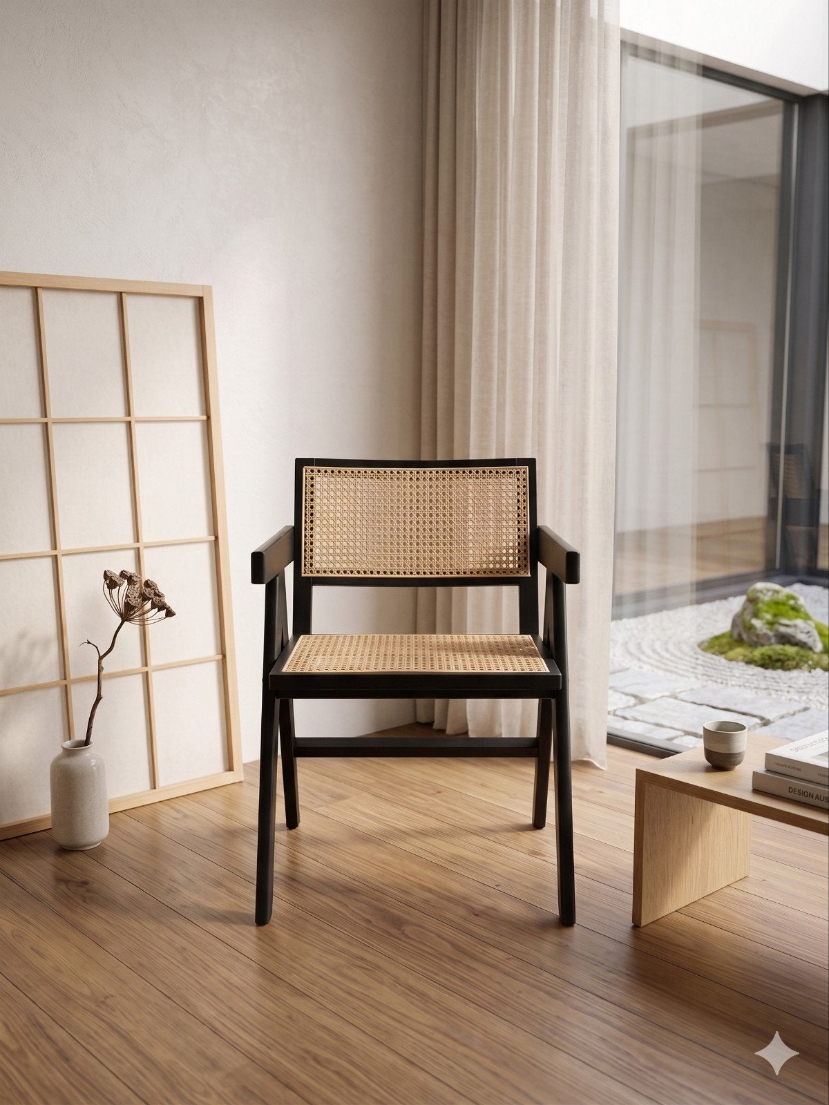 6 prachtige japandi stoelen de eekhoorn Woood, Ophalen, Japandi, Gebruikt, Zwart