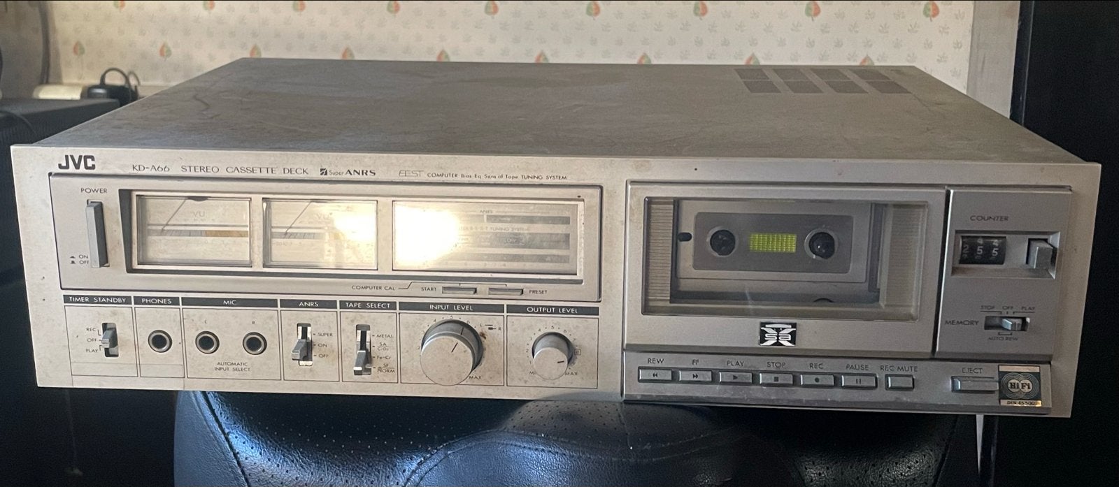 JVC KD-A66 Stereo Cassette Deck - Vintage Hifi, Ophalen, Enkel, JVC, Tiptoetsen