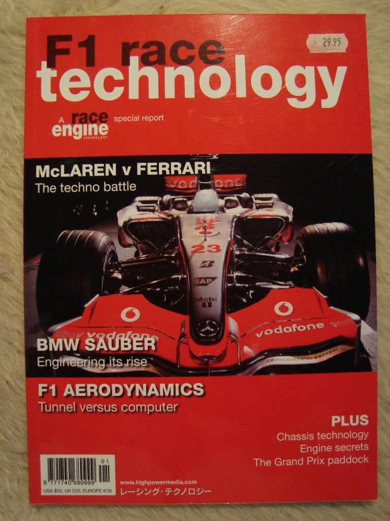 F1 race technology, Ophalen of Verzenden, Nieuw, Algemeen