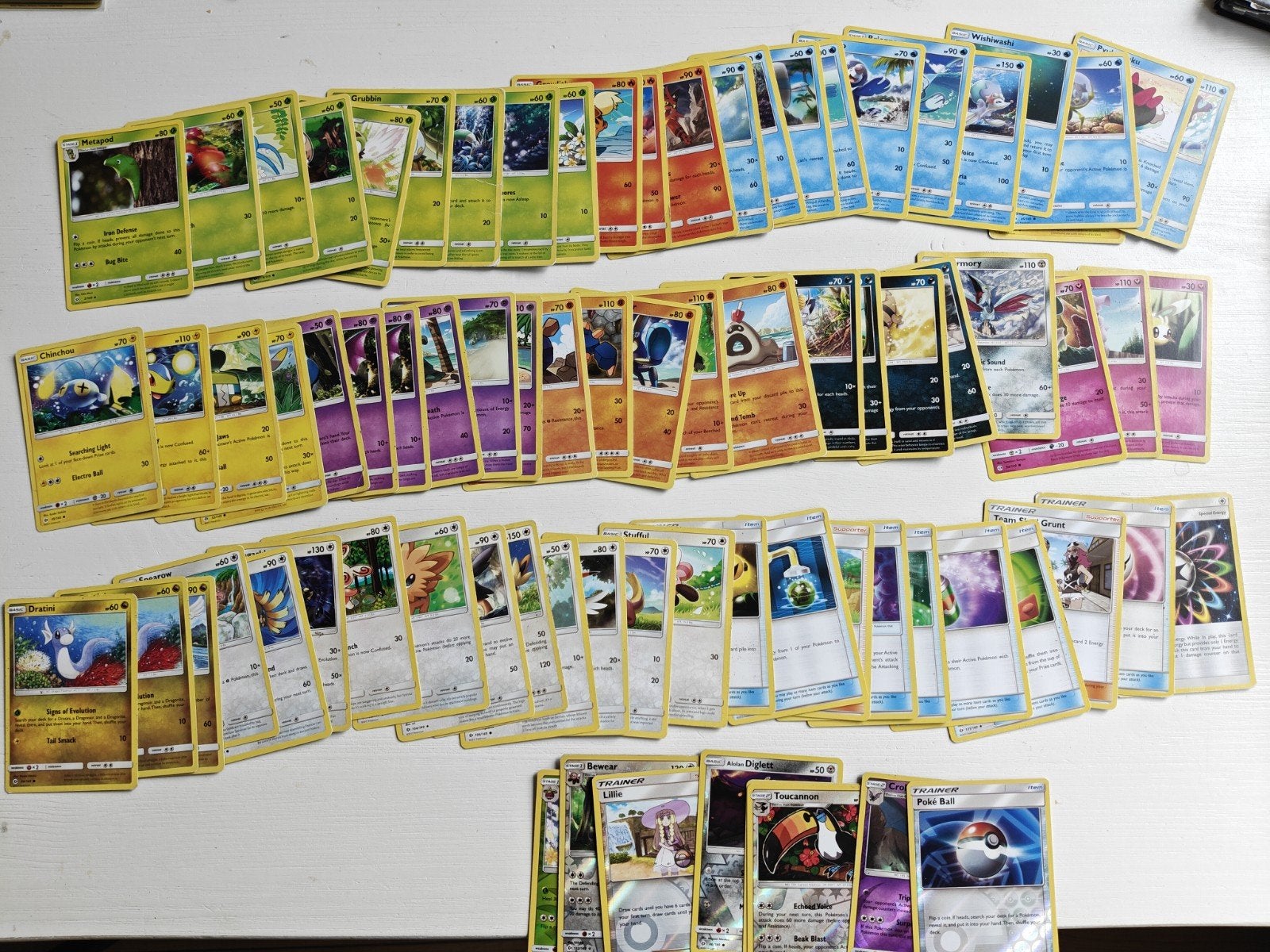 sun and moon base set vooral unieke kaarten., Postzegels en Munten, Ophalen of Verzenden