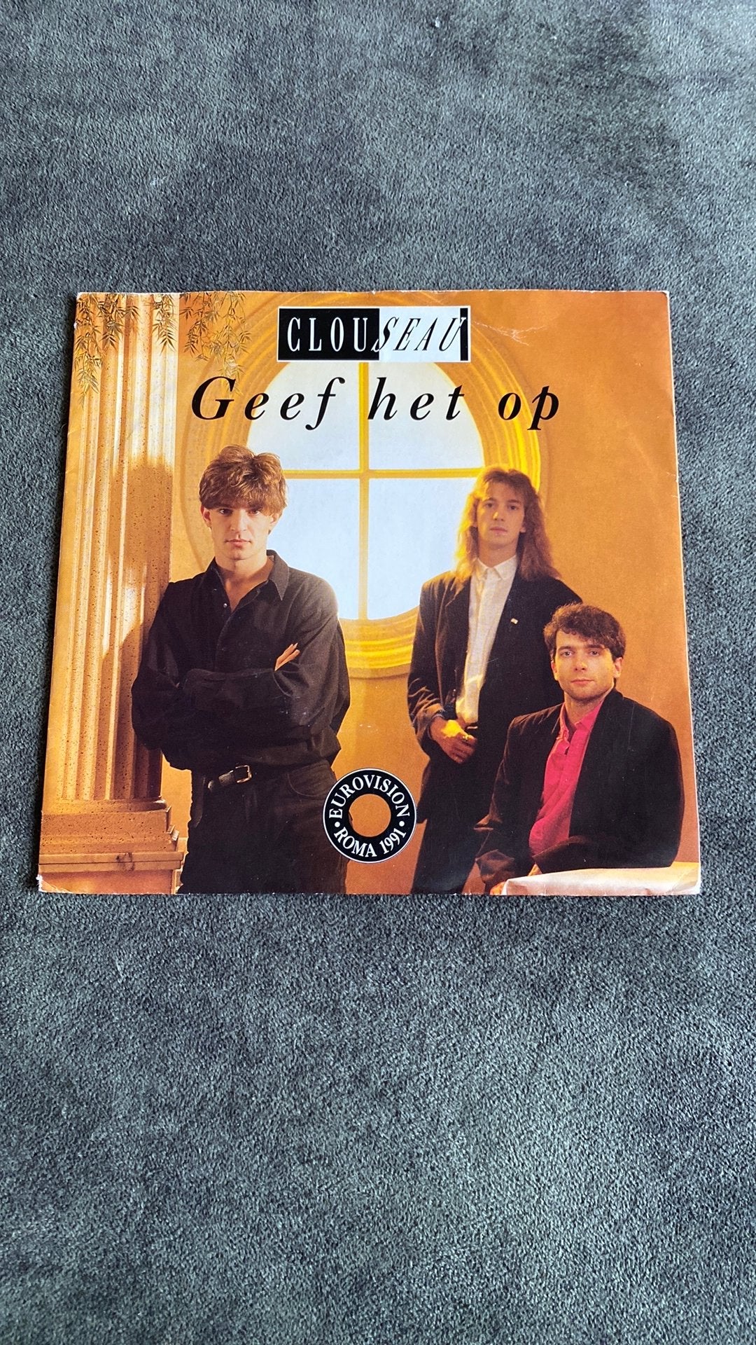 Vinyl single Clouseau - Geef het op, Ophalen of Verzenden, Zo goed als nieuw, Nederlandstalig