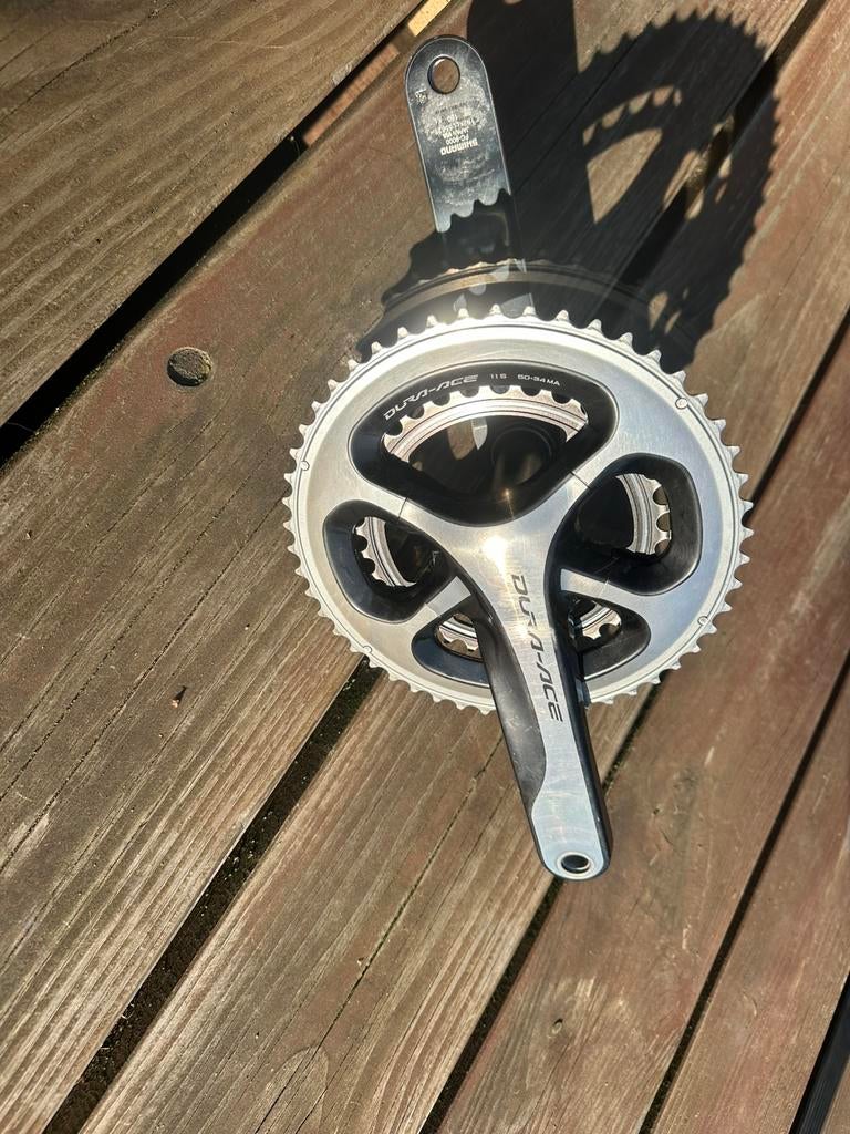 Shimano Dura Ace R9000 Crankstel 50-34, Ophalen of Verzenden, Zo goed als nieuw, Crankstel of Pedalen