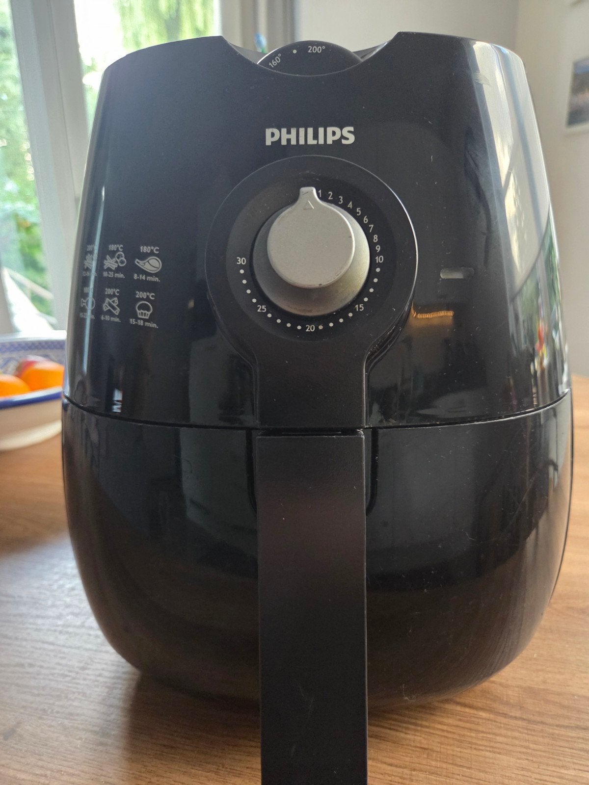 Philips Airfryer HD9220/20/B - Zwart, Ophalen, Gebruikt, Airfryer, 750 t/m 999 gram