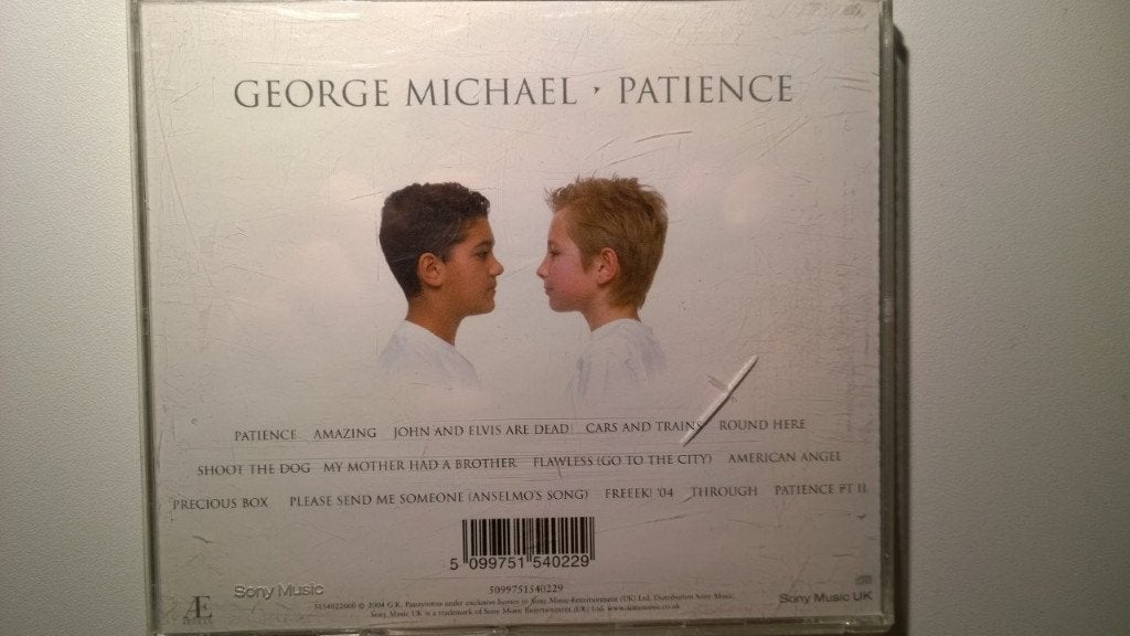 George Michael - Patience, Ophalen of Verzenden, Zo goed als nieuw, Pop, Album