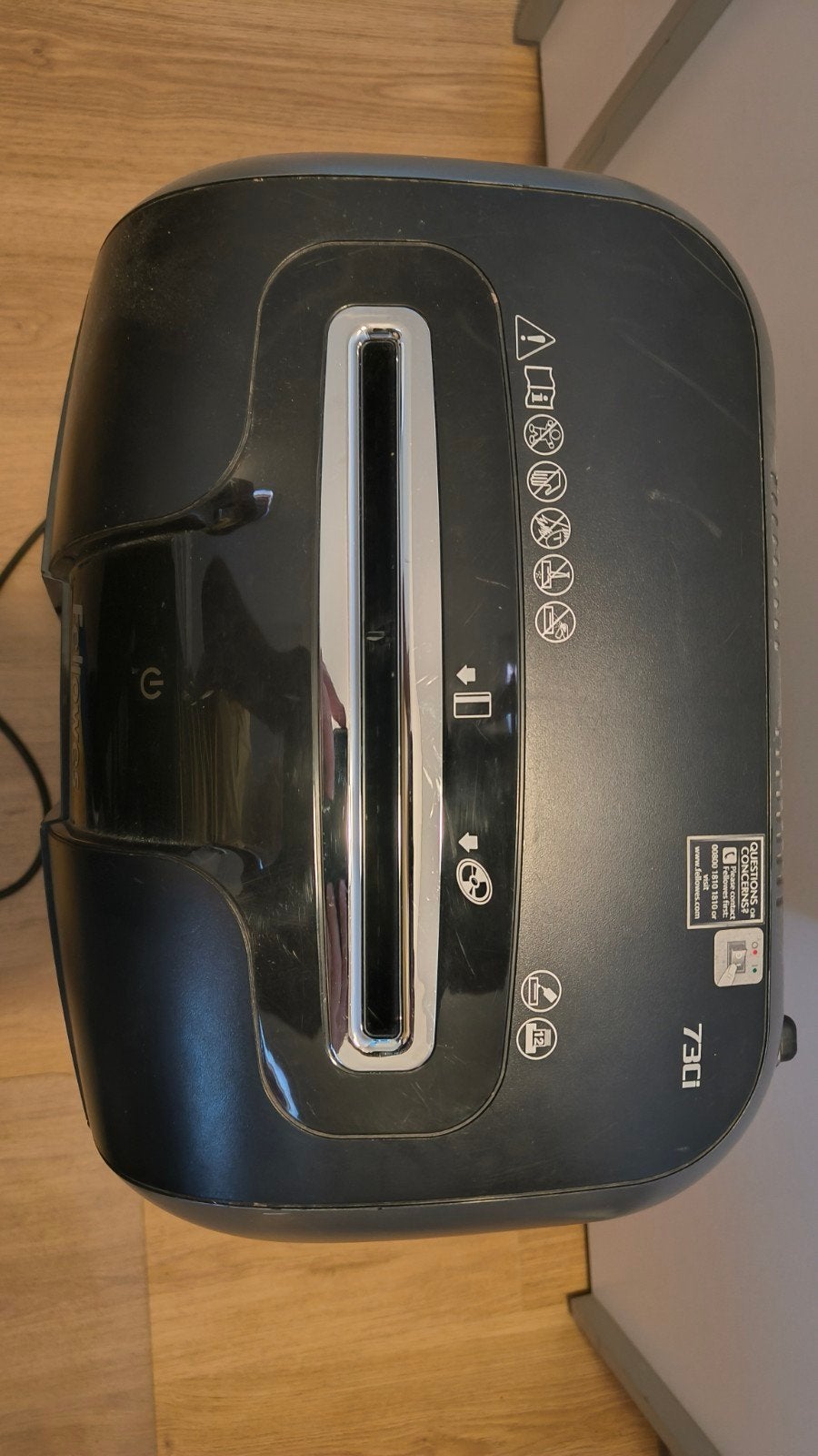 Fellowes 73Ci papiervernietiger - Veilig en efficiënt, Diversen, Ophalen of Verzenden, Gebruikt