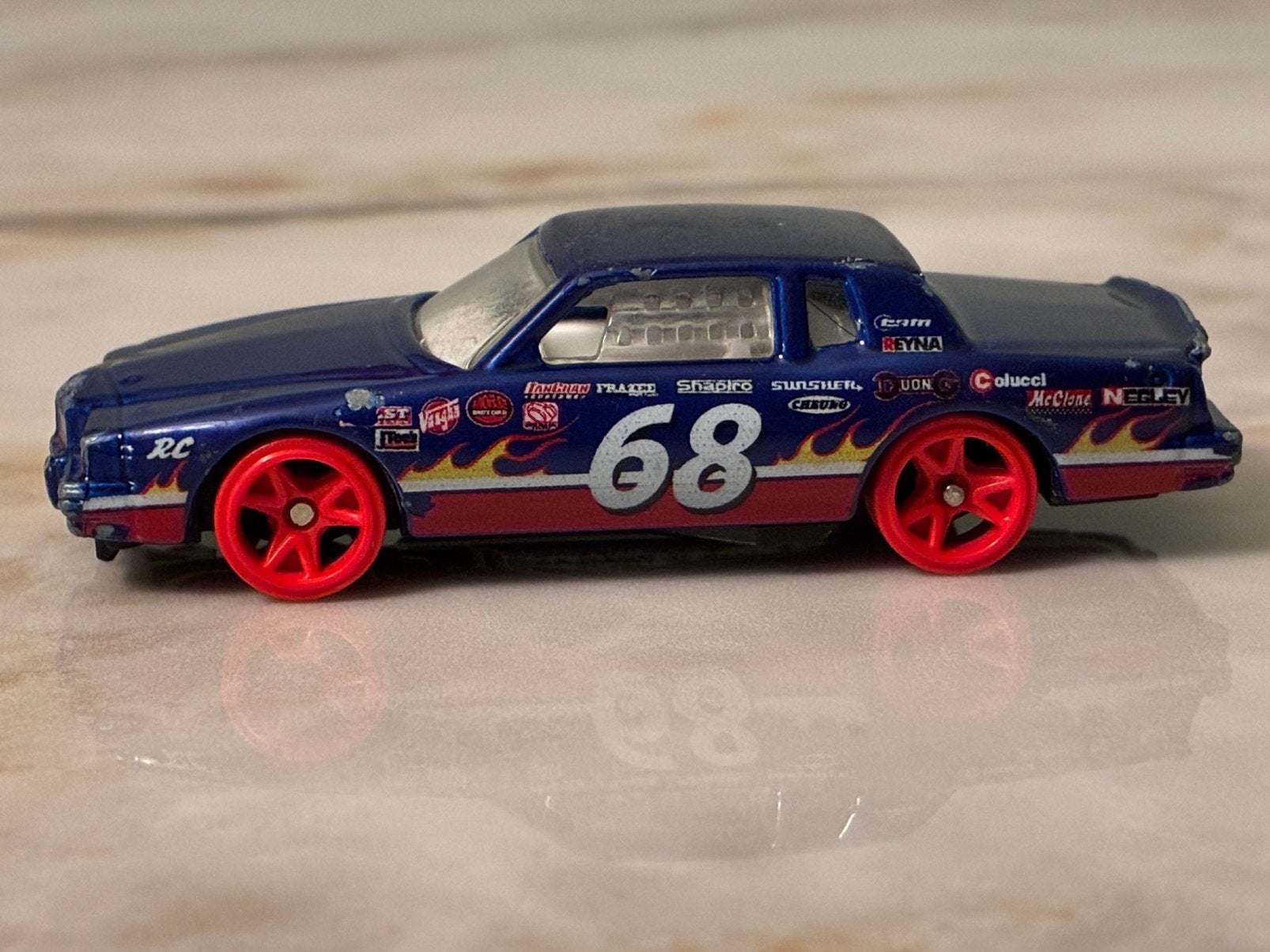 Hot Wheels ‘84 Pontiac Grand Prix 1998, Ophalen of Verzenden, Gebruikt, Auto