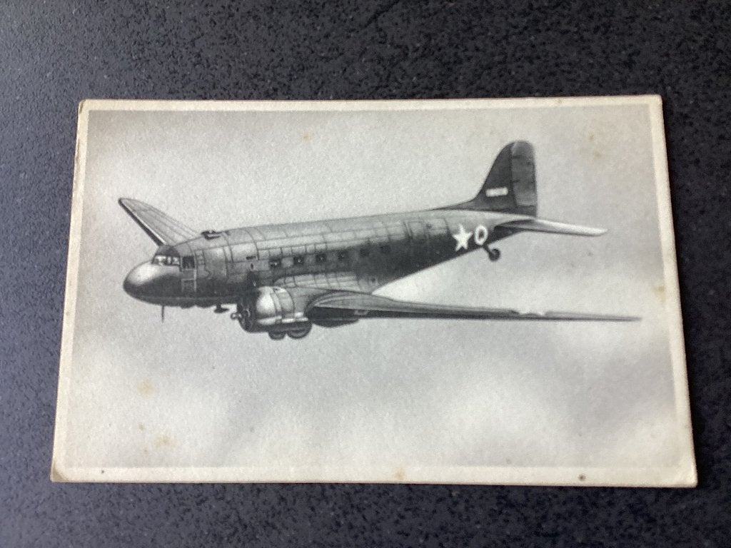 Vliegtuig. Dakota,, Ophalen of Verzenden, 1940 tot 1960, Ongelopen, Voertuig