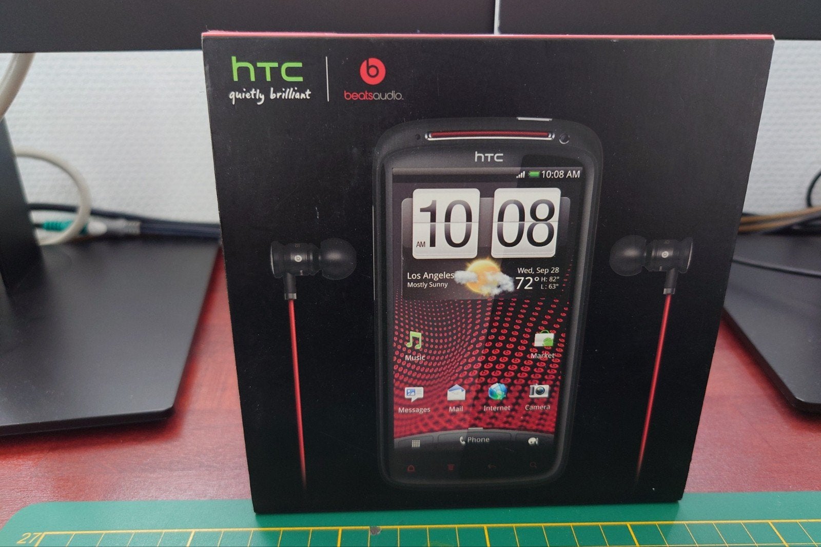 htc sensetion xe beats smartphone ovp, Telecommunicatie, Mobiele telefoons | HTC, HTC, Gebruikt, Zwart, Ophalen of Verzenden
