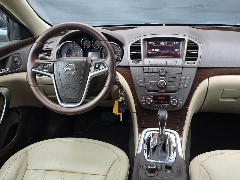 Opel Insignia 2.0 T Edition Automaat |Leer |Xenon, Gebruikt, 4 cilinders, Bedrijf, Sedan