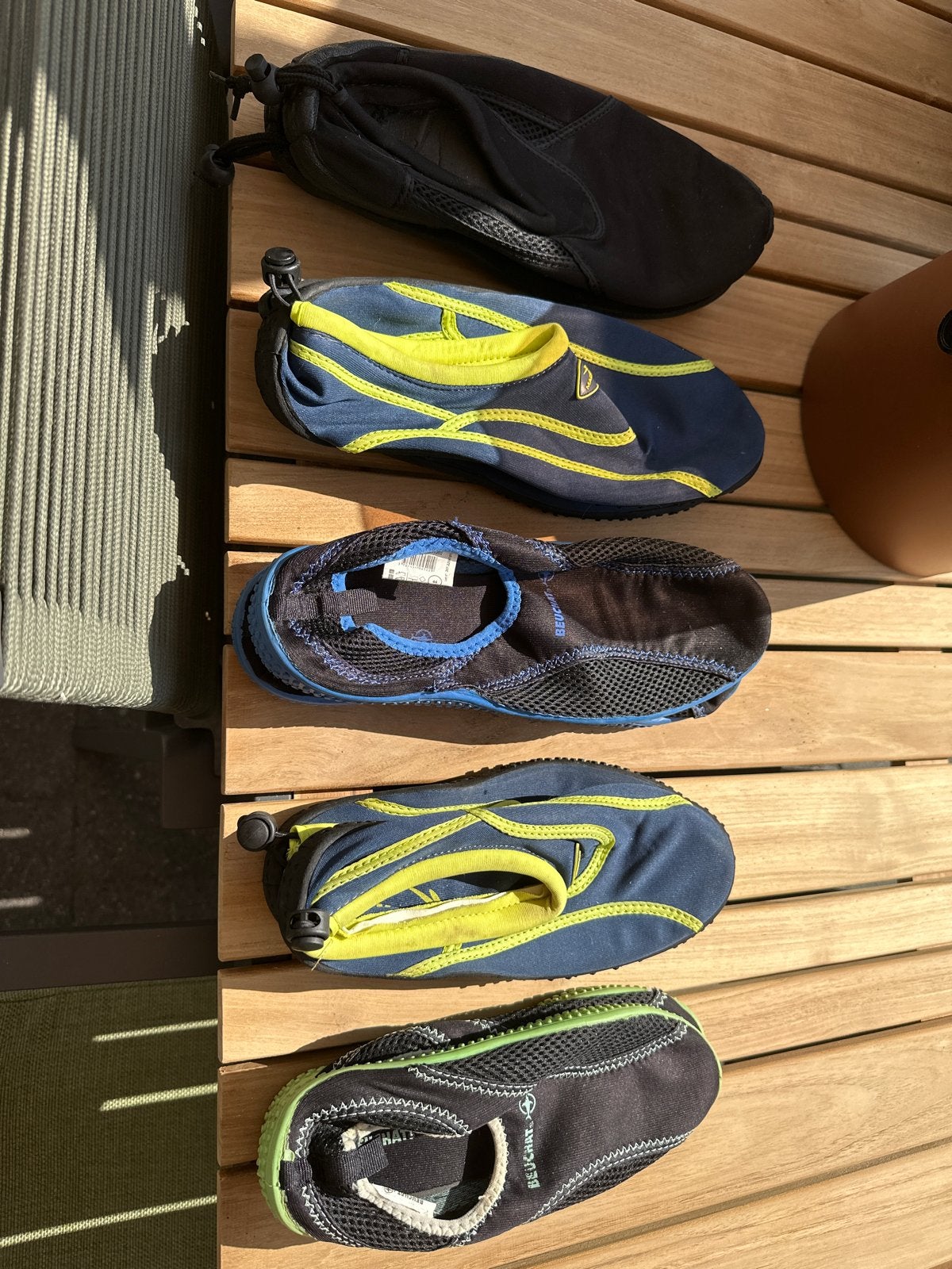 Diverse waterschoenen - ideaal voor wateractiviteiten, Ophalen of Verzenden, Gebruikt, Dame of Heer, Zeil- of Surfschoenen