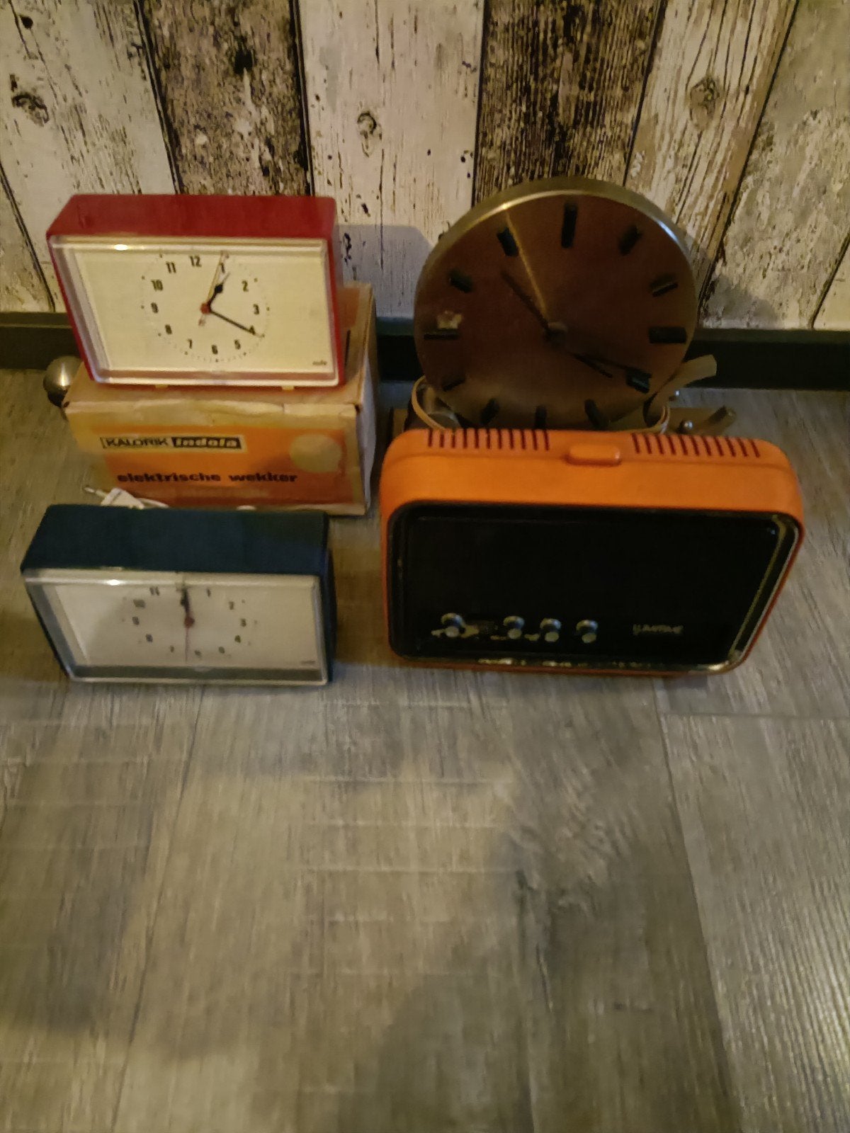 lot Partij Wekkers Klokje Nufa en nog wat Zie Fotos, Ophalen of Verzenden, Nieuw, Analoog