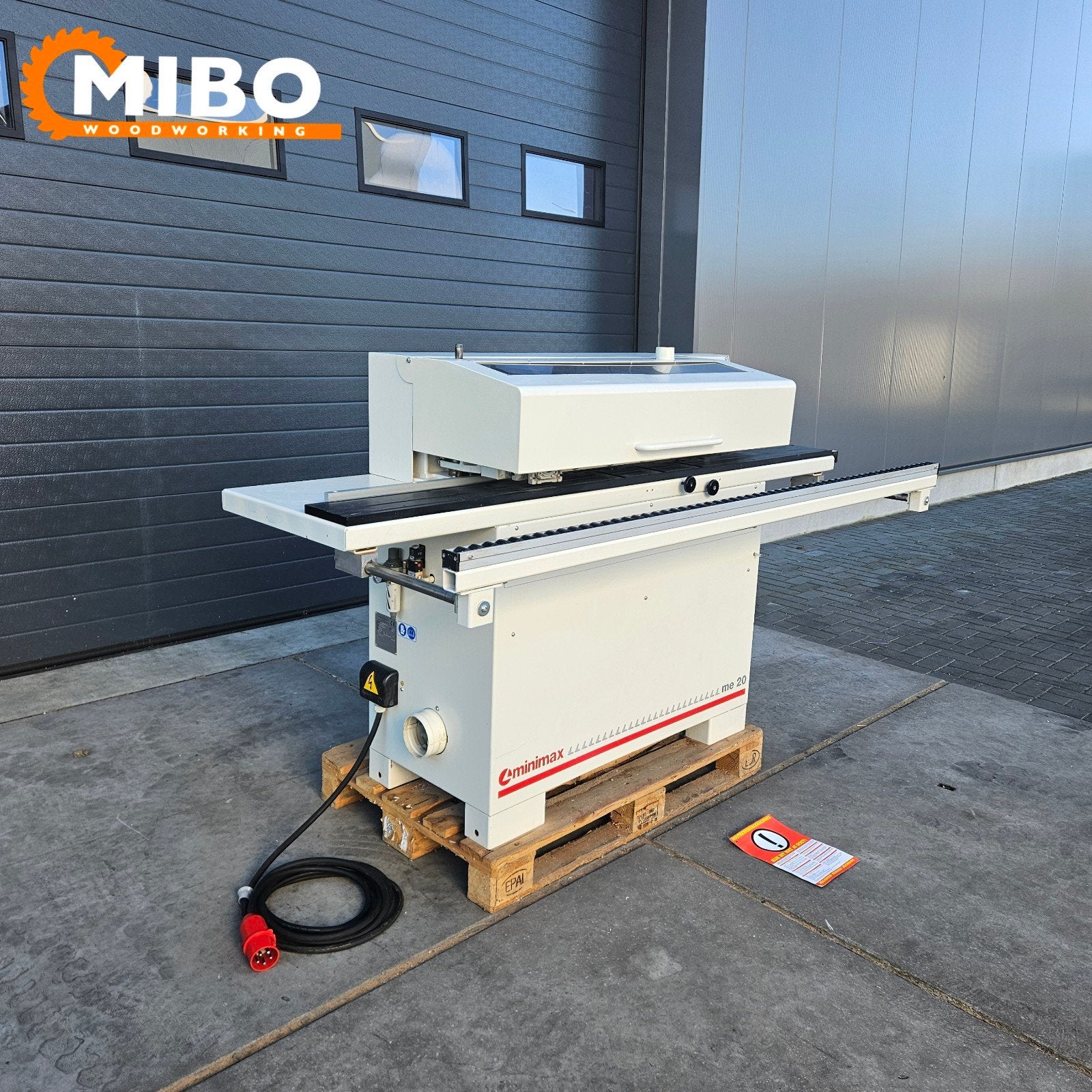 SCM ME20 Kantenlijmer compact model ** als nieuw, Ophalen of Verzenden, Zo goed als nieuw