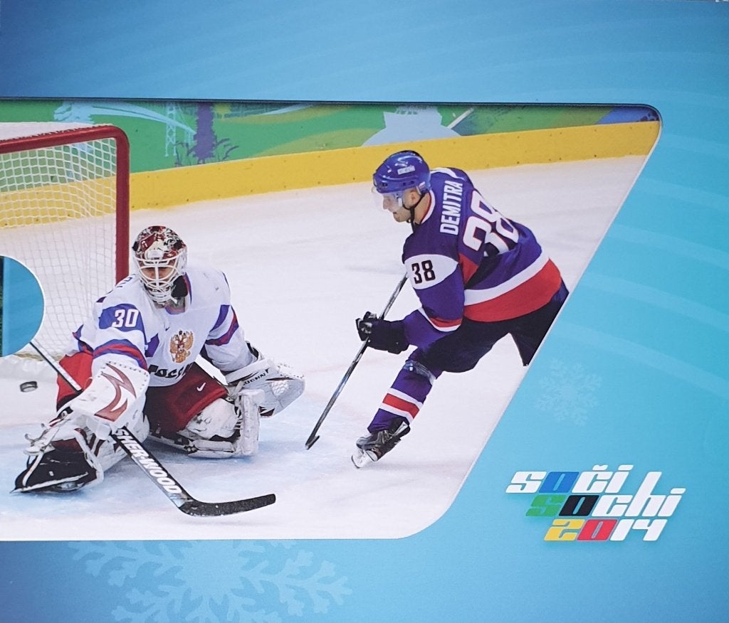 Slowakije BU set 2014 Olympische spelen in Sochi met gekleur, Ophalen of Verzenden, Slowakije, Overige waardes