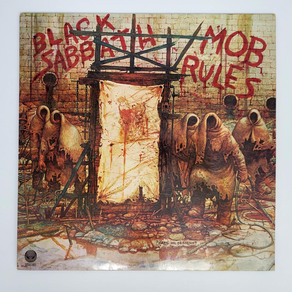 Black Sabbath - Mob Rules - LP - Vertigo Nederland '81, Ophalen of Verzenden, Zo goed als nieuw, 12 inch