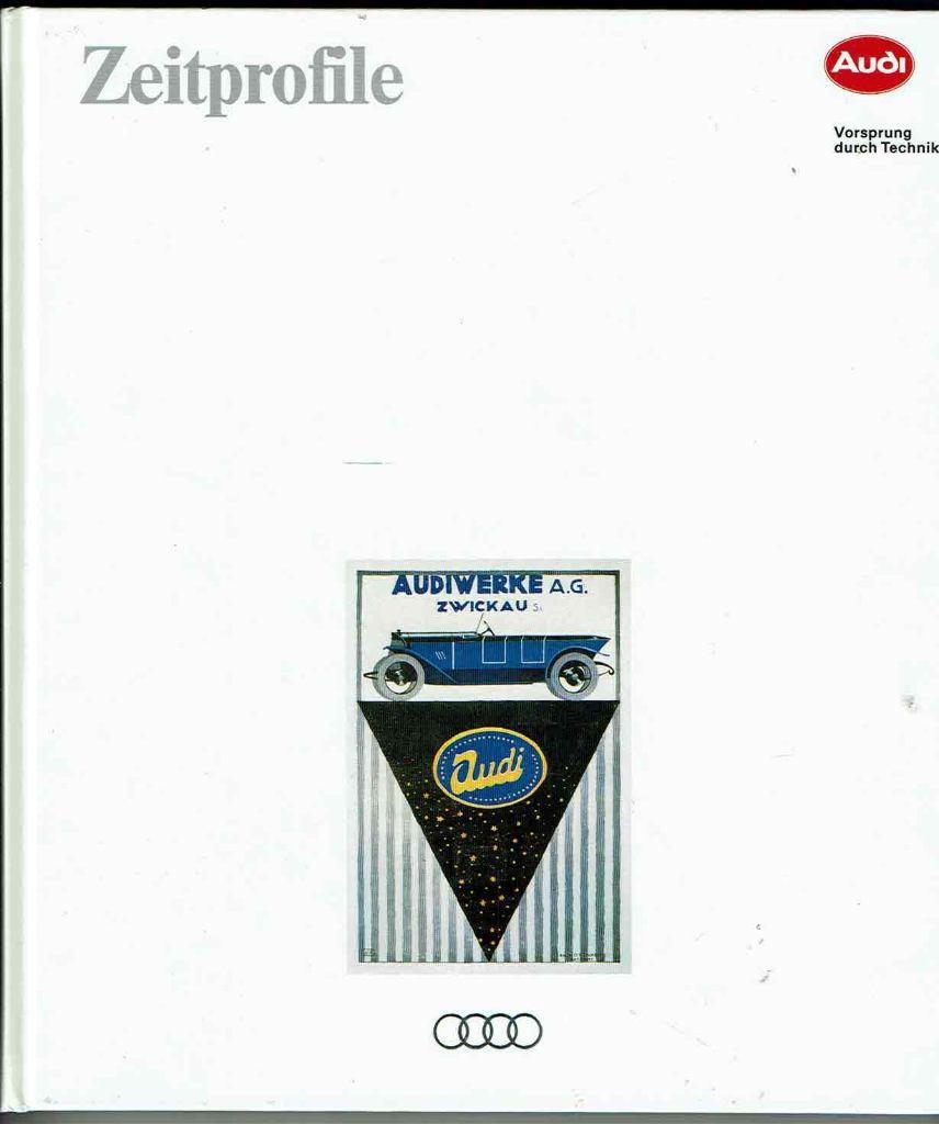 Zeitprofile Audi Zeitprofile, Auto diversen, Handleidingen en Instructieboekjes, Ophalen of Verzenden
