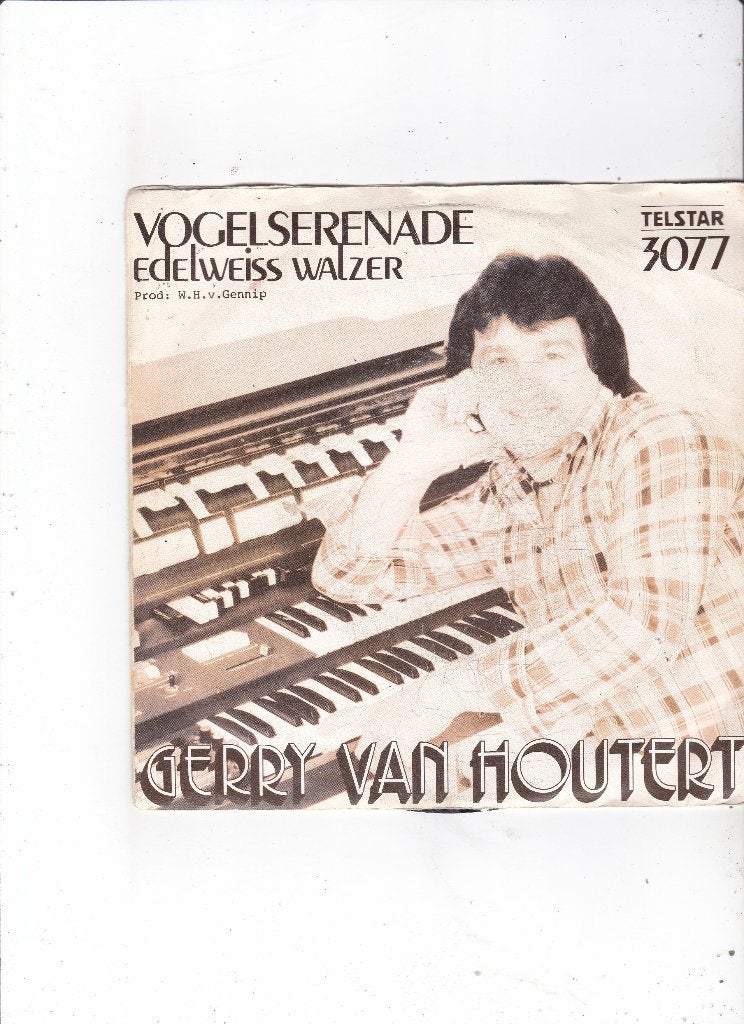 Telstar Single Gerry v Houtert - Vogelserenade, Ophalen of Verzenden, Gebruikt, 7 inch, Nederlandstalig