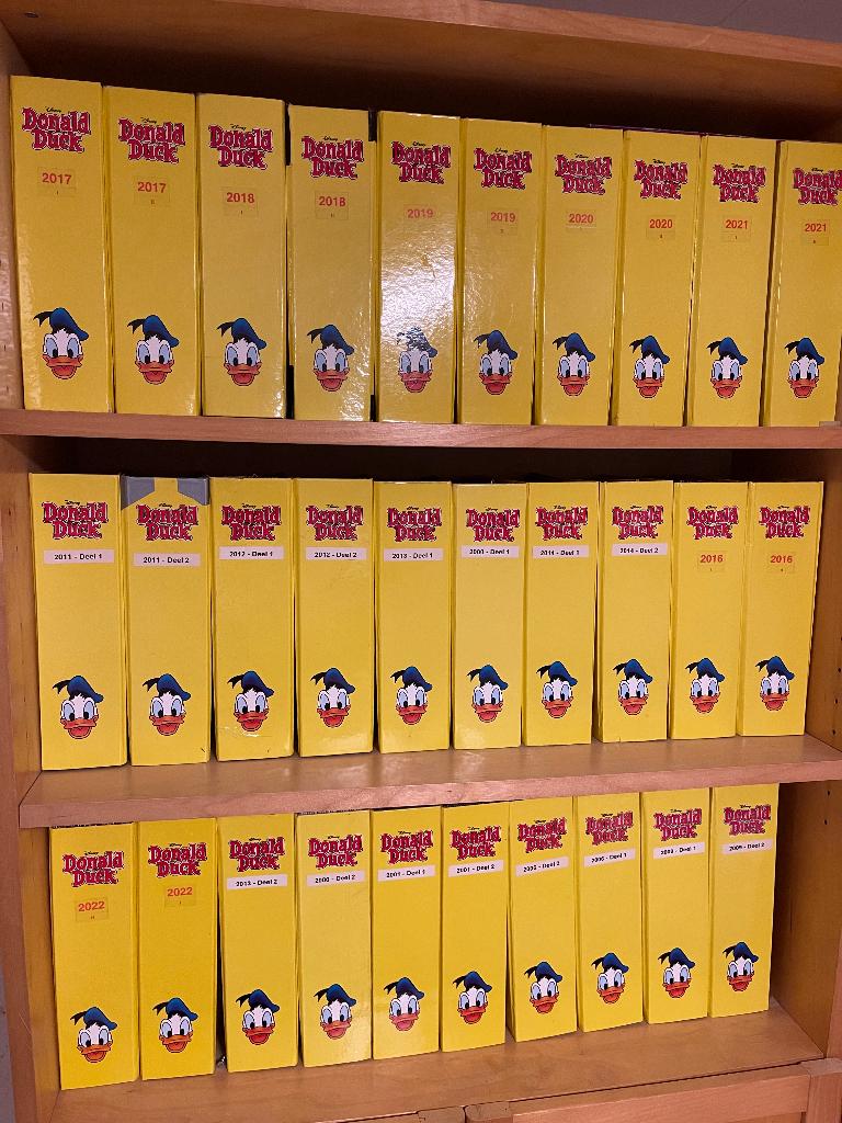 Donald Duck - Complete jaargangen in verzamelband (nog 3x), Complete serie of reeks, Donald Duck, Ophalen, Gelezen