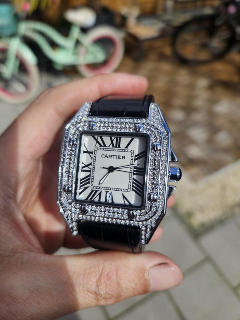 Cartier santos, Ophalen of Verzenden, Nieuw, Staal, Overige merken