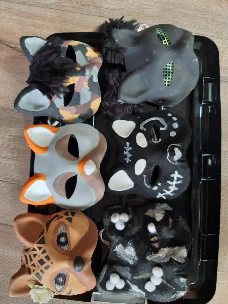 Masks, Hobby en Vrije tijd, Knutselen, Zo goed als nieuw, Knutselwerk, Ophalen