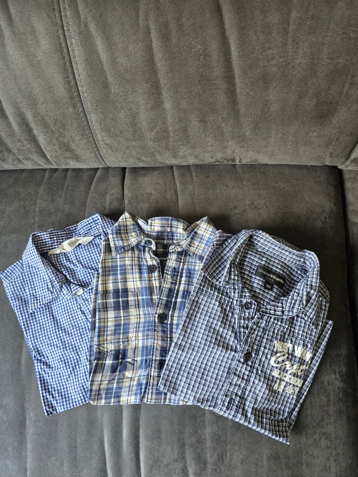 Blouses maat 104, Gebruikt, Overhemd of Blouse, Jongen, Diverse merken